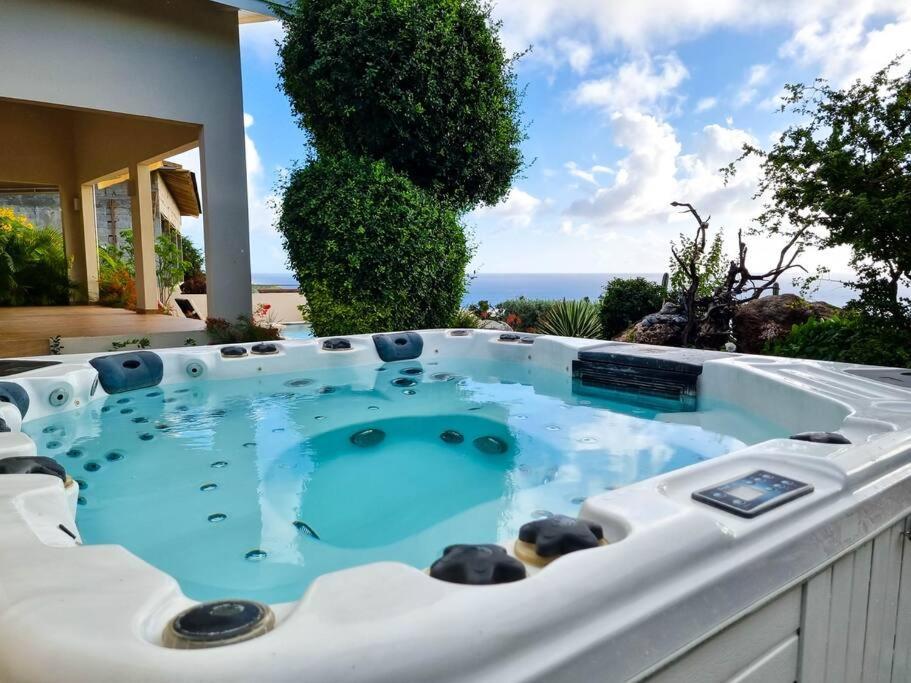 Villa With Pool And Sea View Fontein Exterior photo
